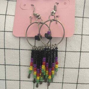 5/$30 Bohemian beaded earrings from Mexico